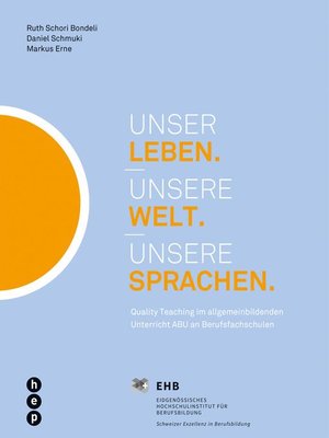 cover image of Unser Leben. Unsere Welt. Unsere Sprachen.